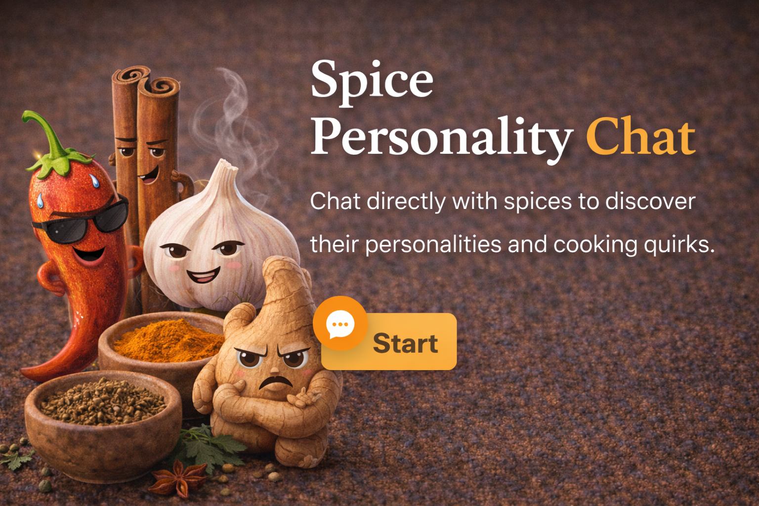 Spice Personality Chat