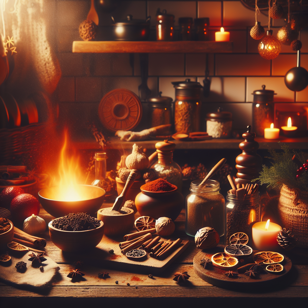 cozy spices for winter