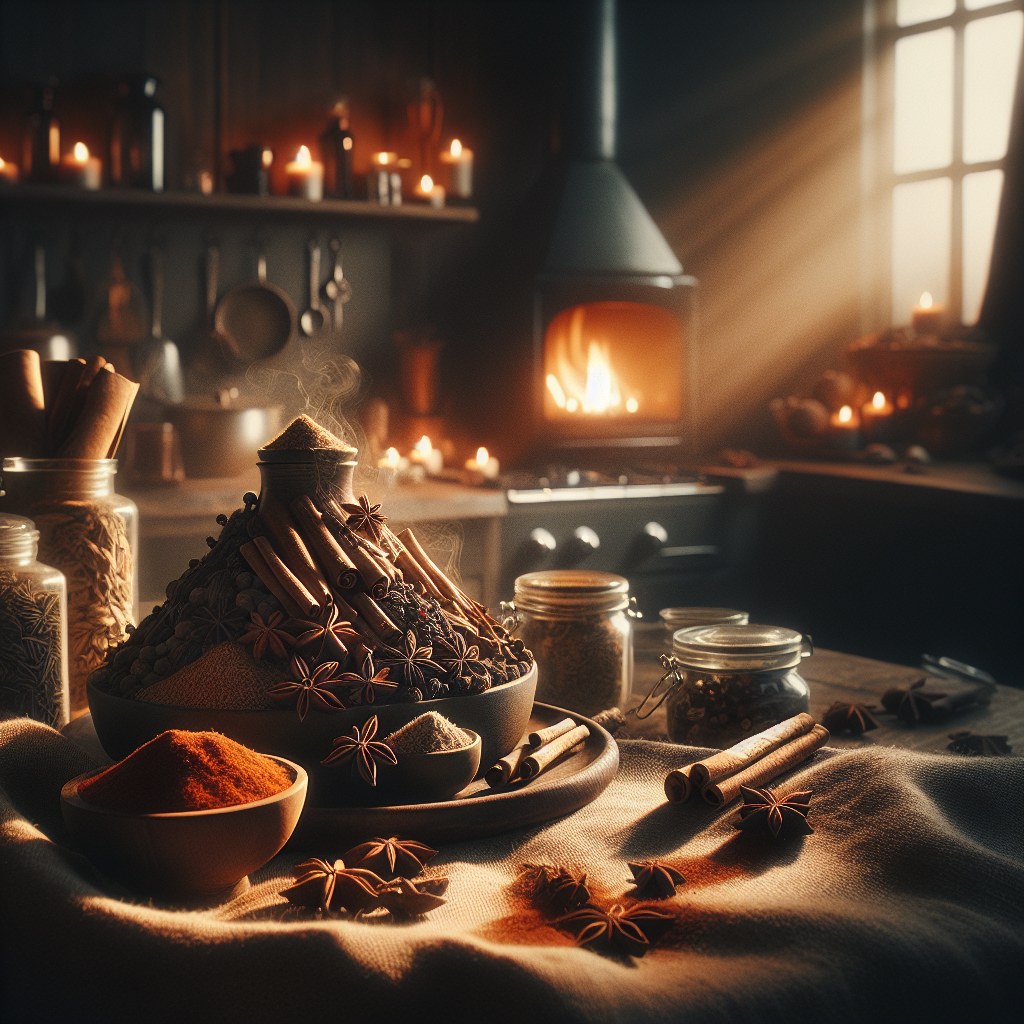 cozy spices for winter