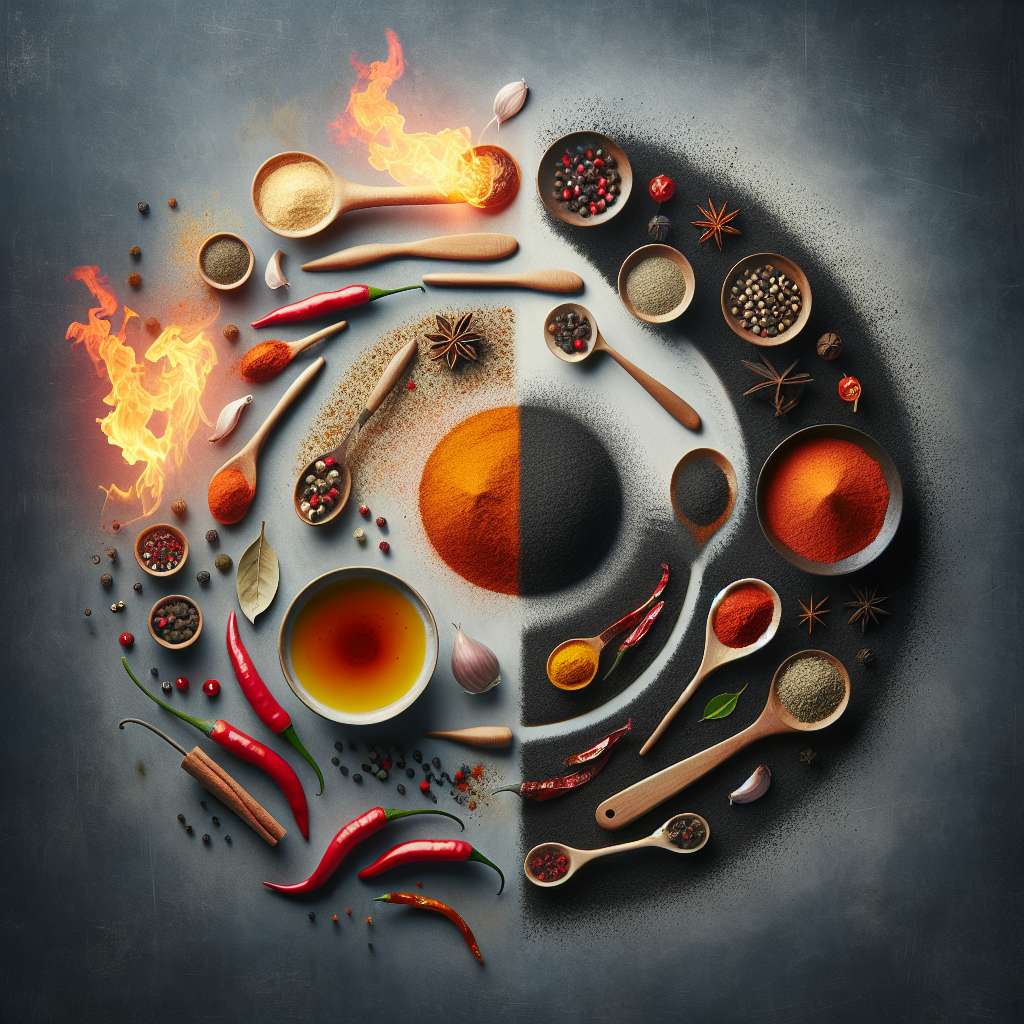 why spices burn