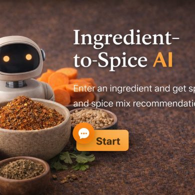Ingredient-to-Spice AI