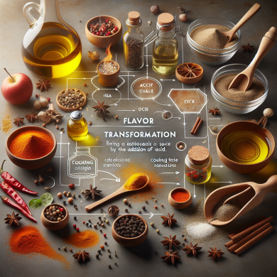 how acid changes spice taste